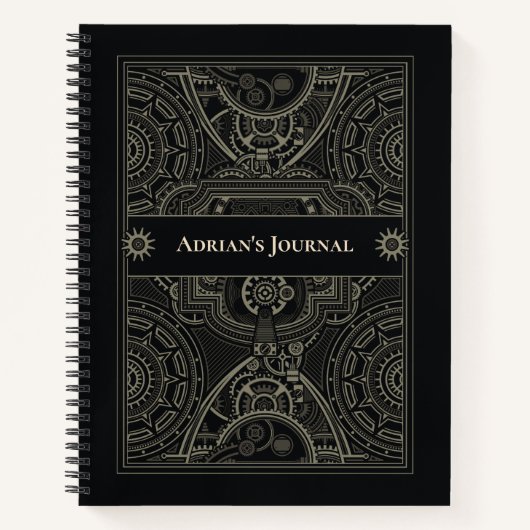 Journal Ornate Steampunk (Devant)