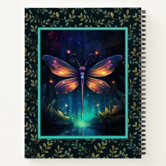 Journal ou Carnet de libellules (Dos)