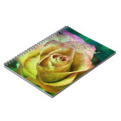 Journal ou Carnet personnalisable rose (Côté gauche)