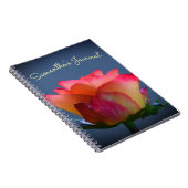 Journal ou Carnet personnalisable rose (Côté Droit)