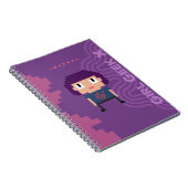 Journal - Paars - Pixie Notitieboek (Rechterzijde)