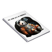 Journal pandastique. Carnet panda spatial (Côté Droit)