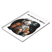 Journal pandastique. Carnet panda spatial (Côté gauche)