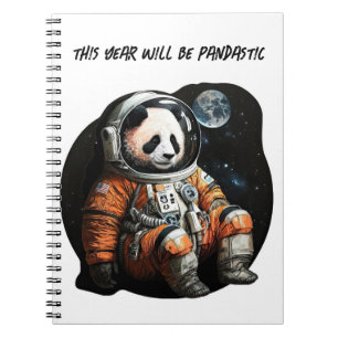Journal pandastique. Carnet panda spatial