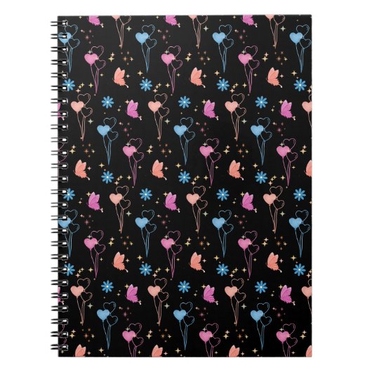 Journal Papillons et Étoiles de Nuit Enchantée (Devant)