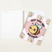 Journal Pastel Bee – Cahier Minimaliste (Devant avec enveloppe)
