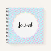 Journal Pastel Cross Motif Carnet de dévotion (Devant)