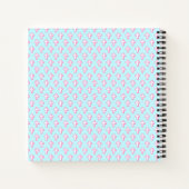 Journal Pastel Cross Pattern Devotional Notitieboe Notitieboek (Achterkant)