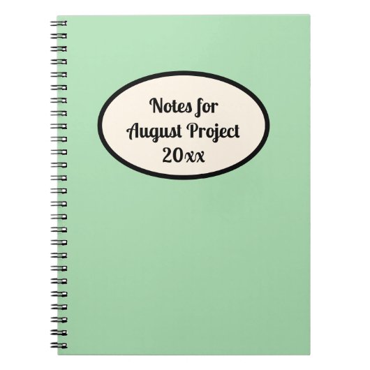 journal personnalisable (Devant)