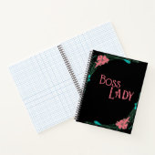 Journal personnalisable "Boss Lady" (Intérieur)