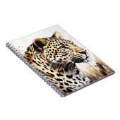Journal PERSONNALISÉ cahier léopard (Côté Droit)