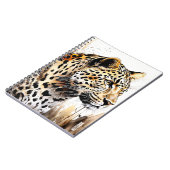Journal PERSONNALISÉ cahier léopard (Côté gauche)
