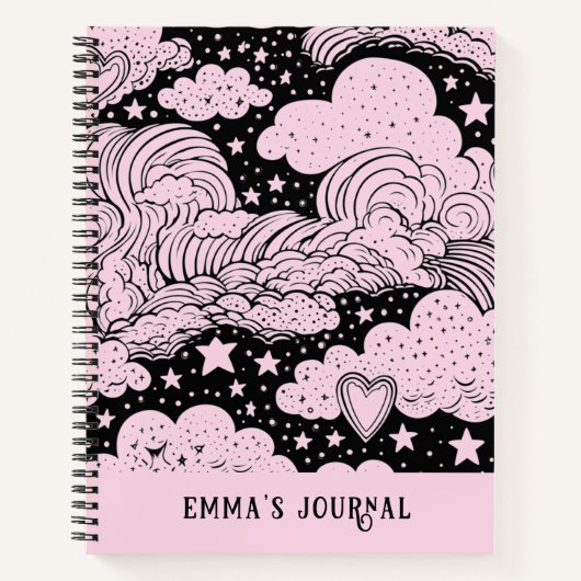 Journal personnalisé Celestial Dreams 2025 (Devant)