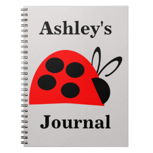 Journal personnalisé de la bogue Rouge mou