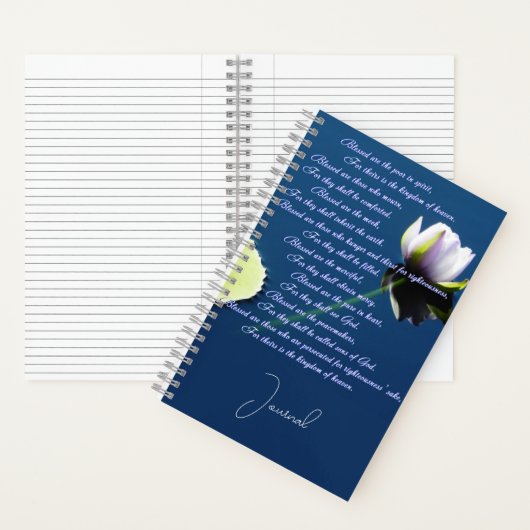 Journal personnalisé des Béatitudes (À l'intérieur)