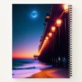 Journal personnalisé des puces sur la jetée Lune (Dos)