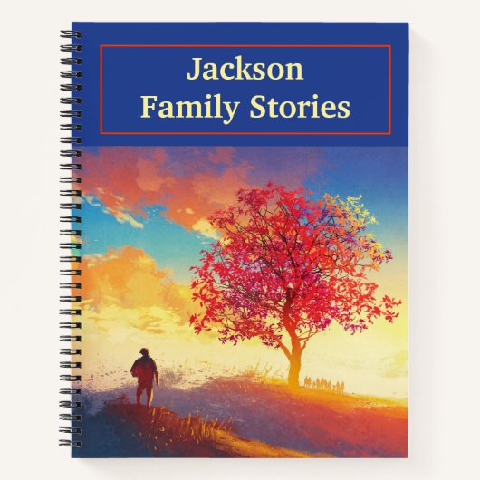 Journal personnalisé Histoires de famille (Devant)