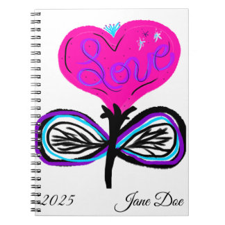 Journal personnalisé Let Love Bloom
