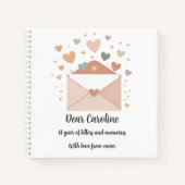 Journal personnalisé - Lettres et souvenirs (Devant)