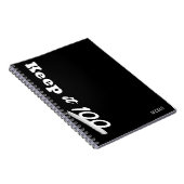 Journal personnalisé moderne Keep it 100 (Côté Droit)