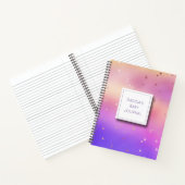 Journal personnalisé Pastel Baby (Intérieur)