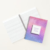 Journal personnalisé Pastels Bullet (Intérieur)
