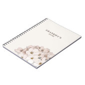 Journal personnalisé pour grand-mère (Côté gauche)