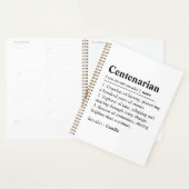 Journal personnalisé pour le 100e anniversaire, ca (Devant avec enveloppe)