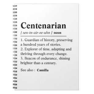 Journal personnalisé pour le 100e anniversaire, ca