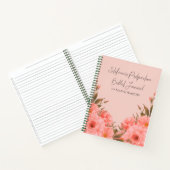 Journal personnalisé pour nouvelles mamans chrétie (Intérieur)