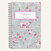 Journal Personnelisé Rose Vintage (Recto)