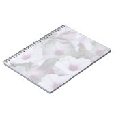 Journal Pétunias Blanc Et Rose (Côté gauche)