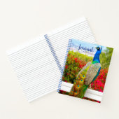 Journal photo Peacock personnalisé (Intérieur)