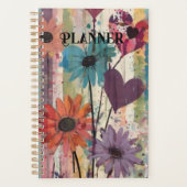 Journal Planificateur Floral Rustique (Devant)