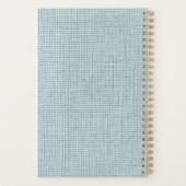 Journal Planificateur Floral Rustique (Dos)