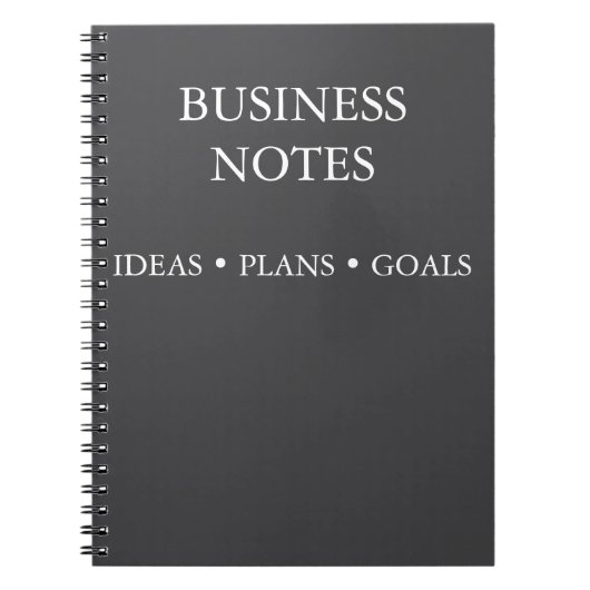 Journal professionnel pour les réunions et les idé (Devant)