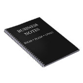 Journal professionnel pour les réunions et les idé (Côté Droit)