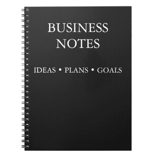 Journal professionnel pour les réunions et les idé (Devant)
