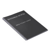 Journal professionnel pour les réunions et les idé (Côté Droit)