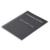Journal professionnel pour les réunions et les idé (Côté gauche)