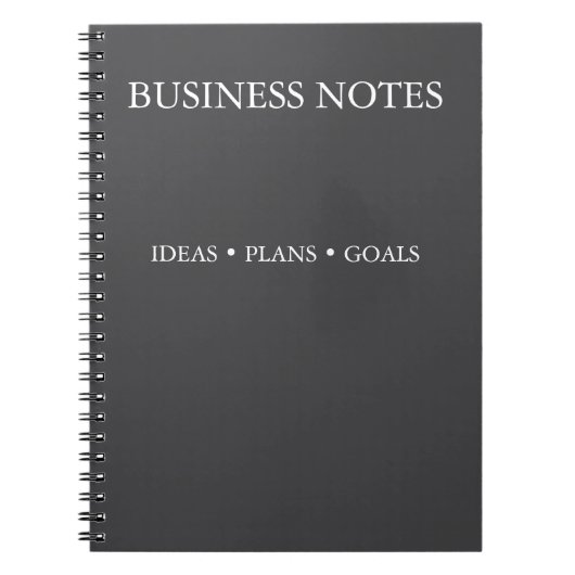 Journal professionnel pour les réunions et les idé (Devant)