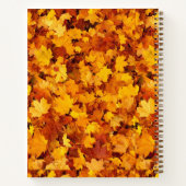 Journal quotidien de gratitude/prière d'automne (Dos)