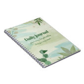 Journal quotidien esthétique vert - Motivational & (Côté Droit)