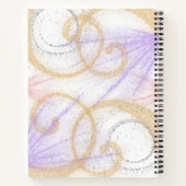 Journal quotidien Glittery (Dos)
