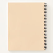 Journal quotidien minimal élégant (Dos)