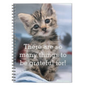 Journal reconnaissant de chaton (Devant)