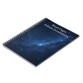 Journal relié galactique | Pages blanches pour cré (Côté gauche)