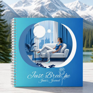 Journal relié Just Breathe