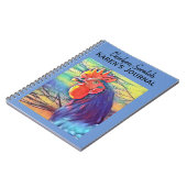 JOURNAL ROOSTER COLORÉ PERSONNALISABLE (Côté gauche)