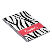 Journal rose de carnet d'impression de peau de (Côté Droit)